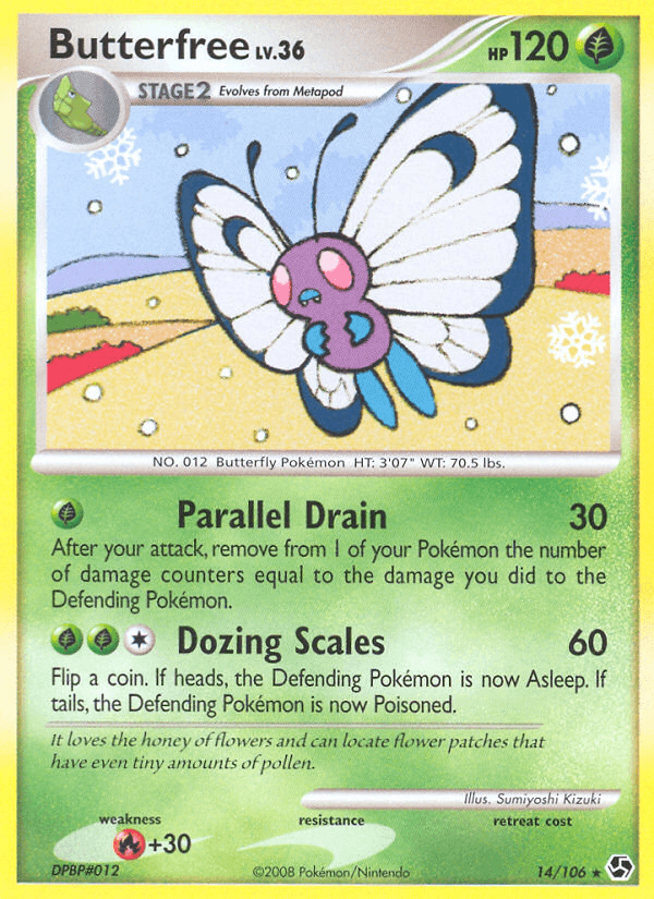 Butterfree from Great Encounters
