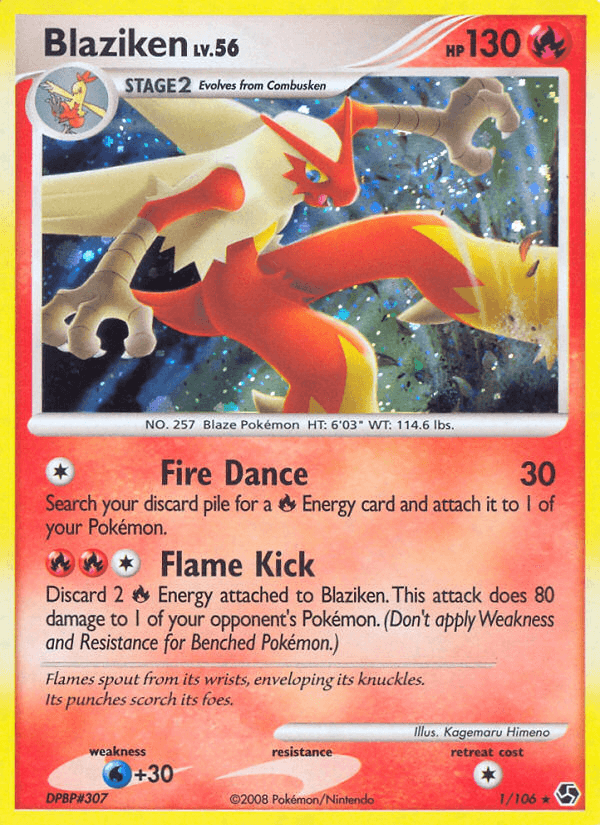 Blaziken from Great Encounters