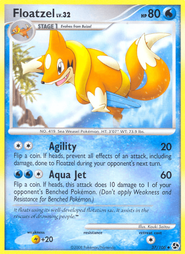Floatzel from Great Encounters