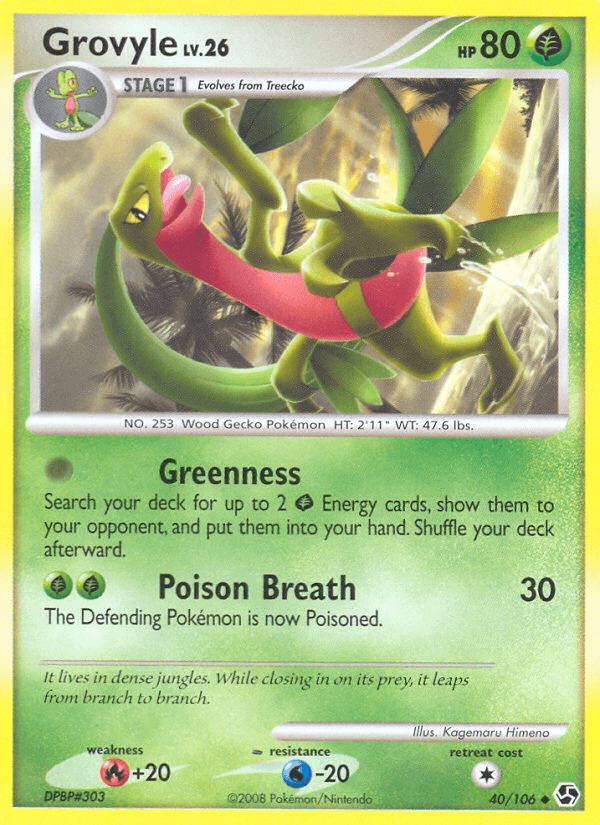 Grovyle from Great Encounters