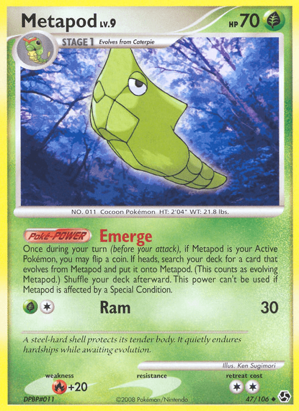 Metapod from Great Encounters