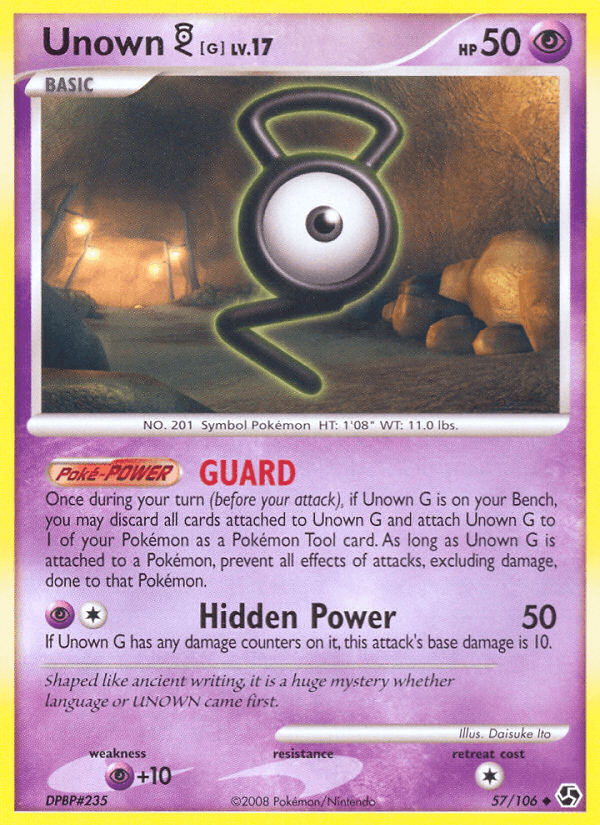 Unown [G] from Great Encounters