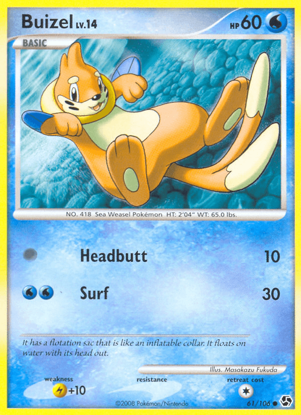 Buizel from Great Encounters