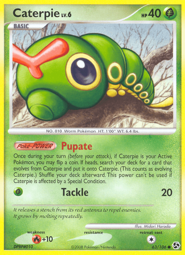 Caterpie from Great Encounters