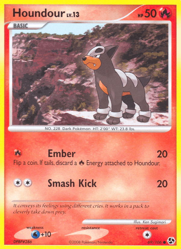 Houndour from Great Encounters