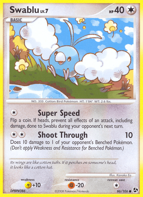 Swablu from Great Encounters