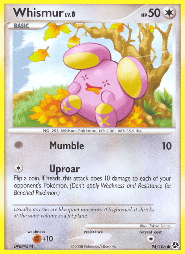 Whismur from Great Encounters
