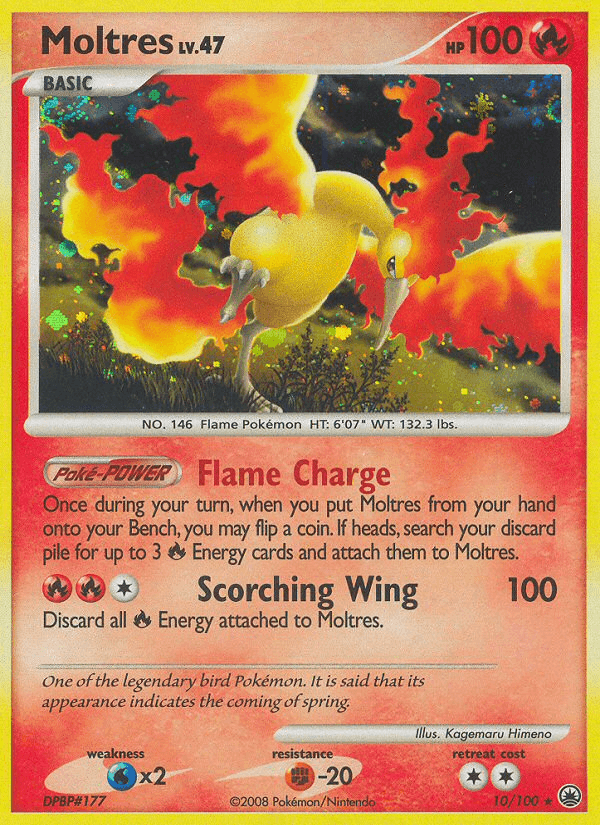 Moltres from Majestic Dawn
