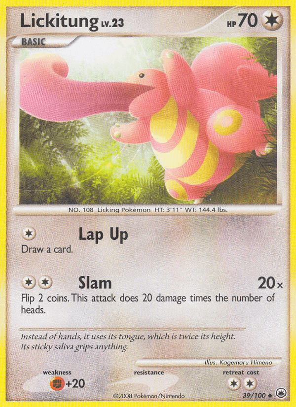 Lickitung from Majestic Dawn