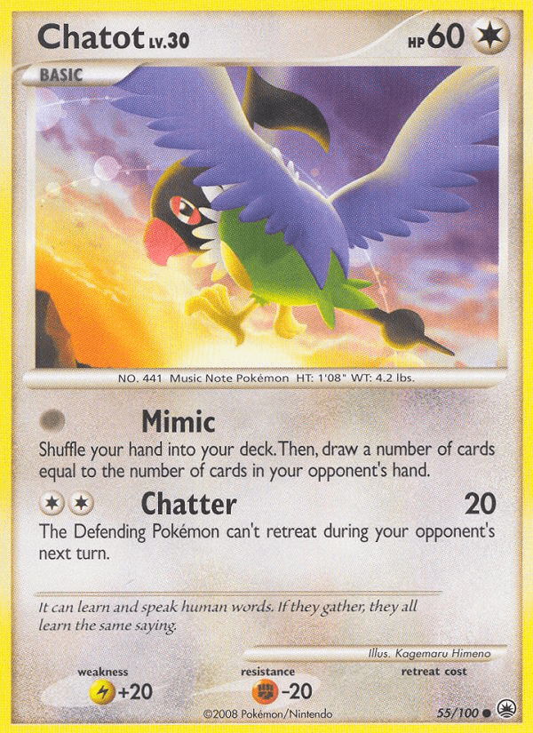 Chatot from Majestic Dawn