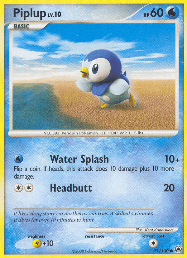 Piplup from Majestic Dawn