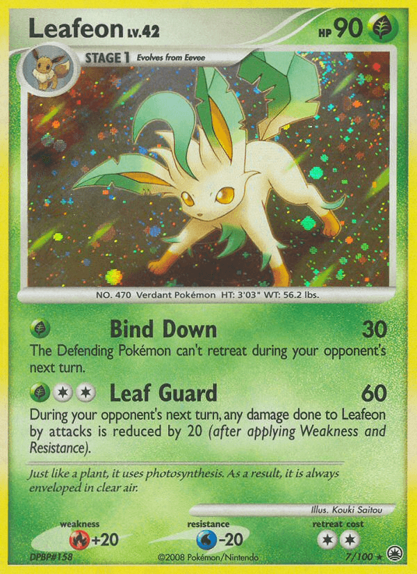 Leafeon from Majestic Dawn