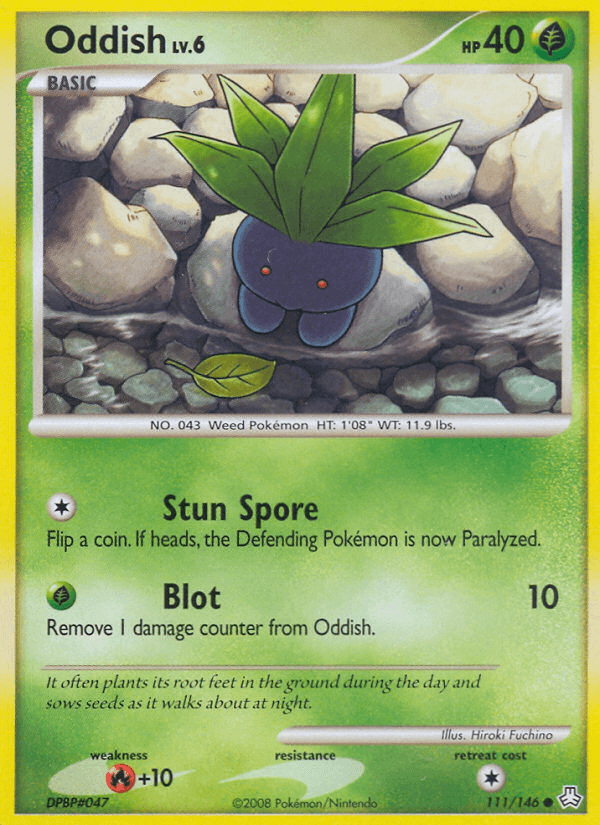 Oddish from Legends Awakened