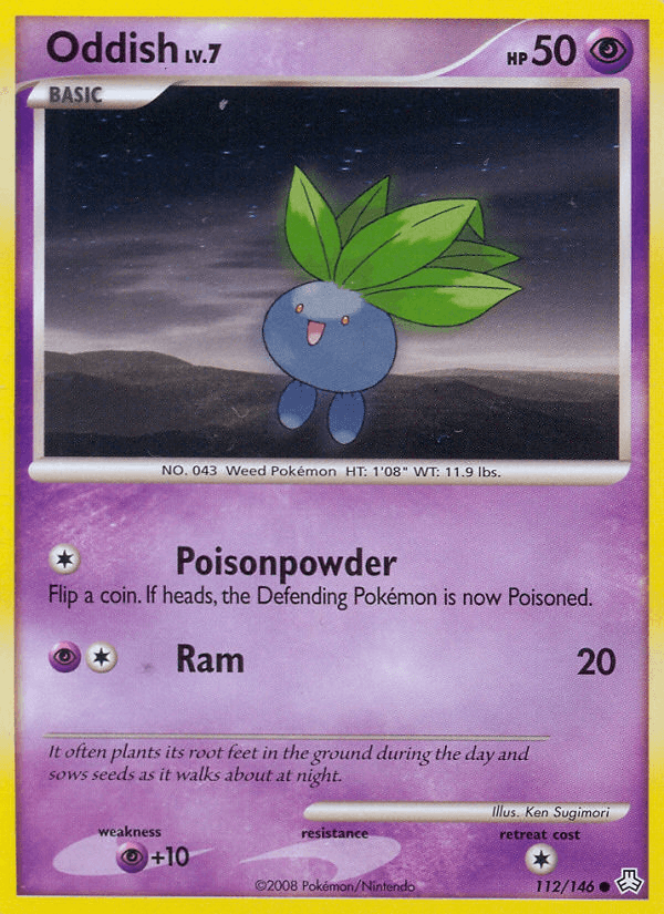 Oddish from Legends Awakened
