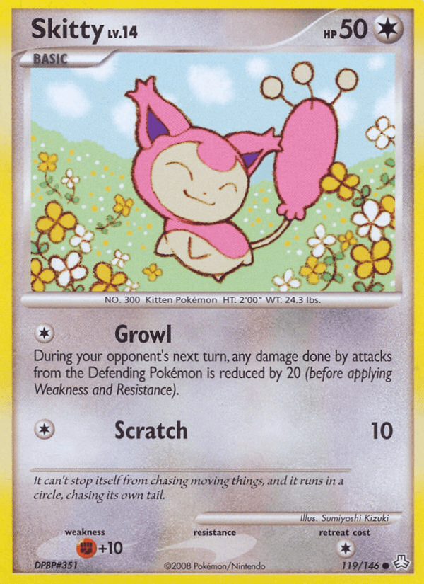Skitty from Legends Awakened