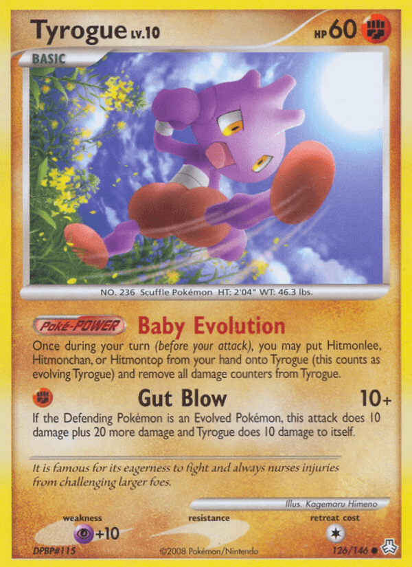 Tyrogue from Legends Awakened