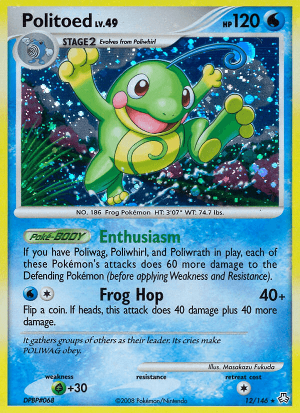 Politoed from Legends Awakened