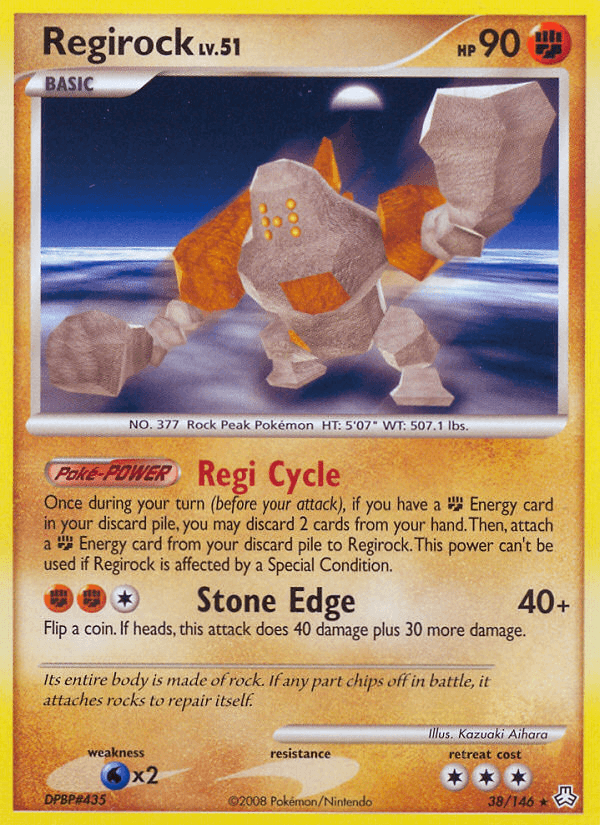 Regirock from Legends Awakened