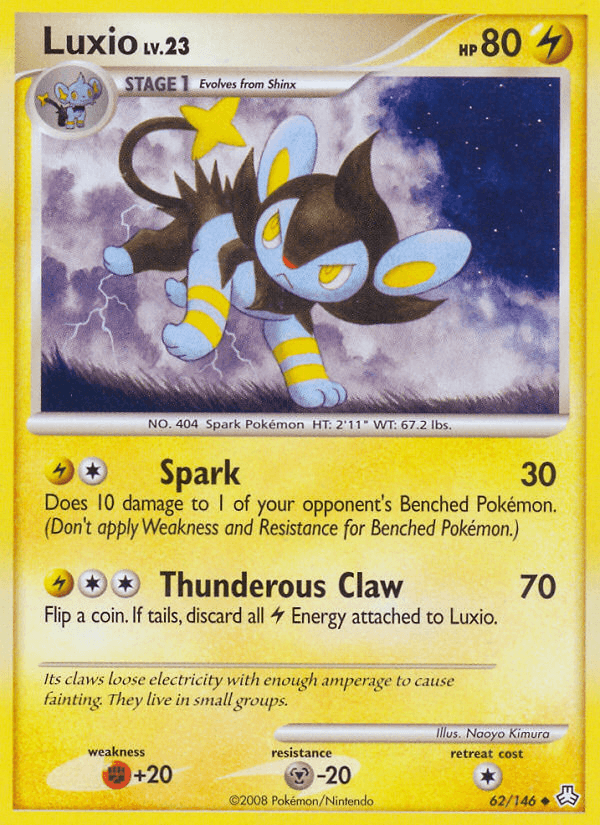 Luxio from Legends Awakened