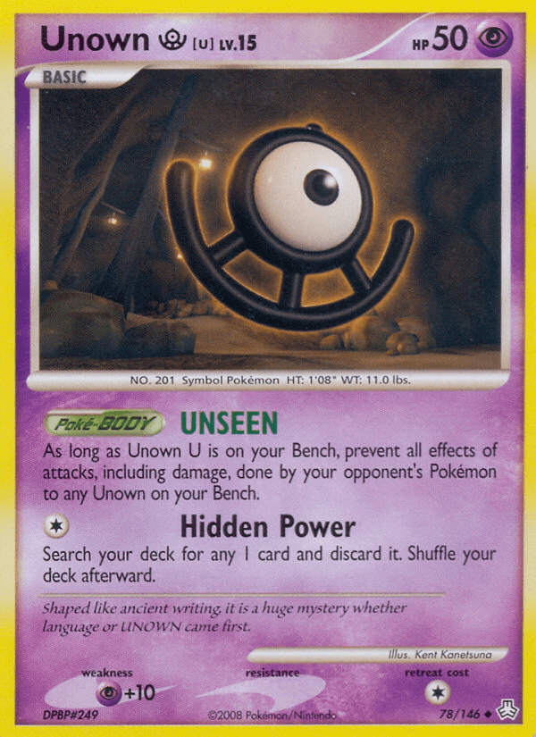 Unown [U] from Legends Awakened