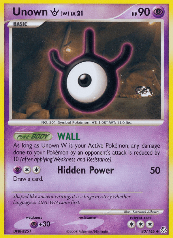 Unown [W] from Legends Awakened