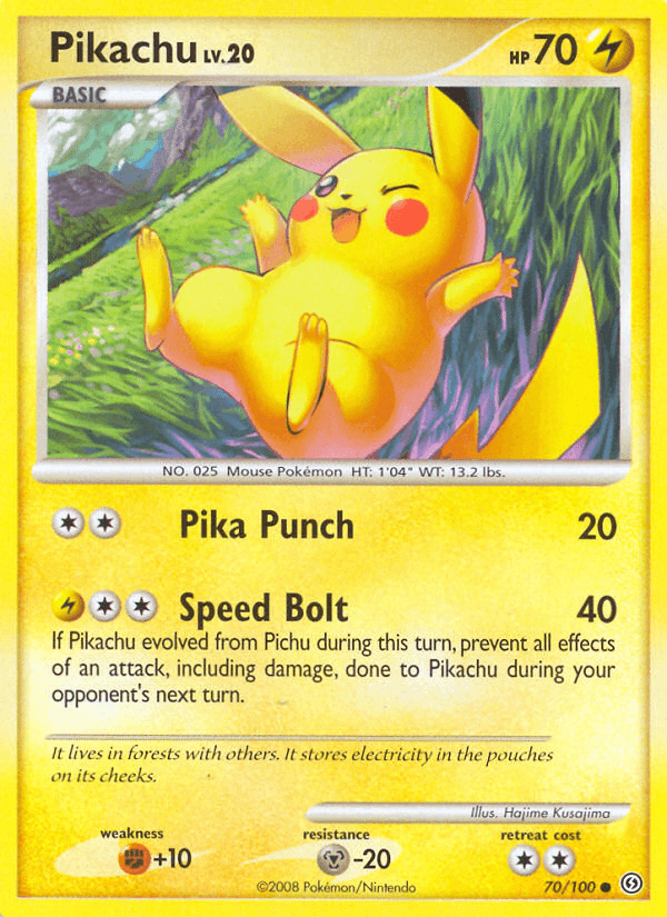 Pikachu from Stormfront