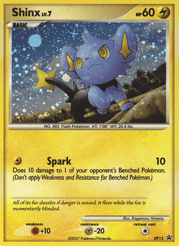 Shinx from DP Black Star Promos