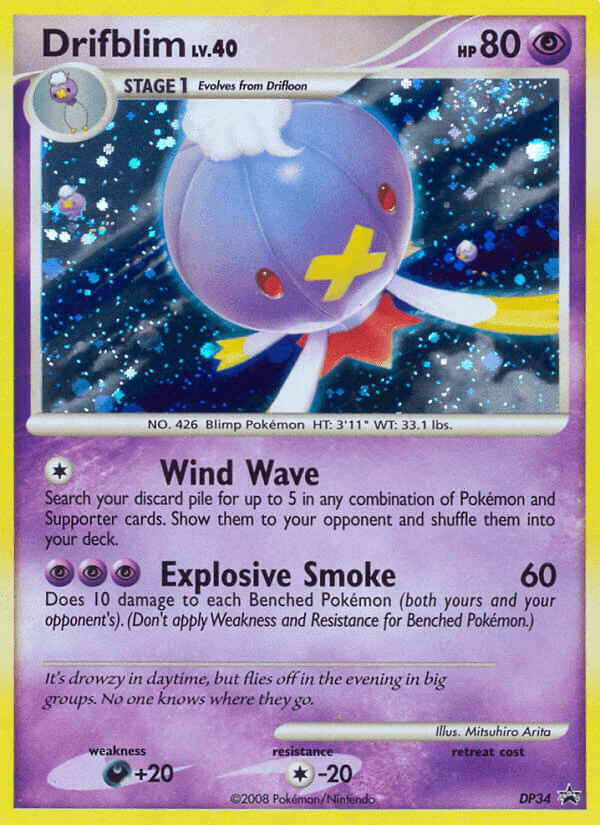 Drifblim from DP Black Star Promos