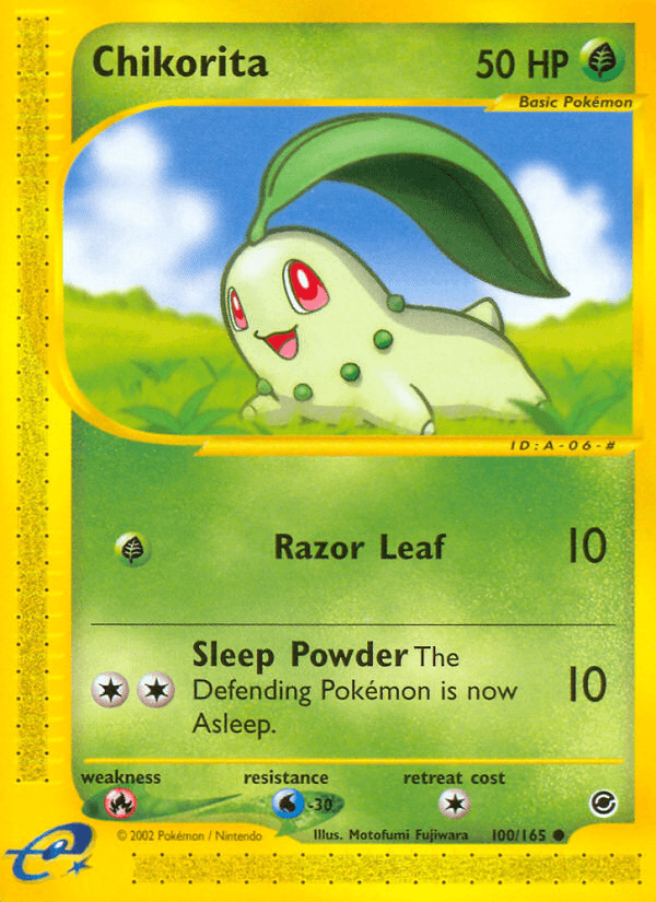 Chikorita from Expedition Base Set
