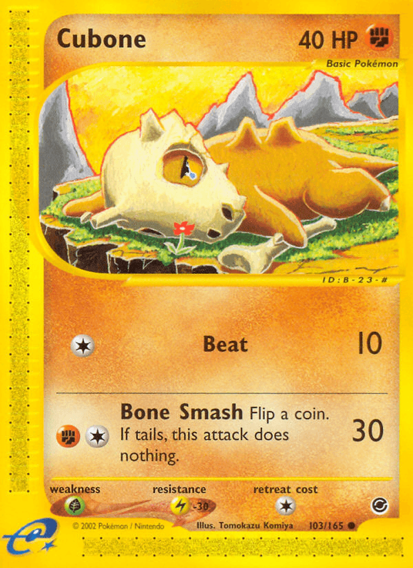 Cubone from Expedition Base Set