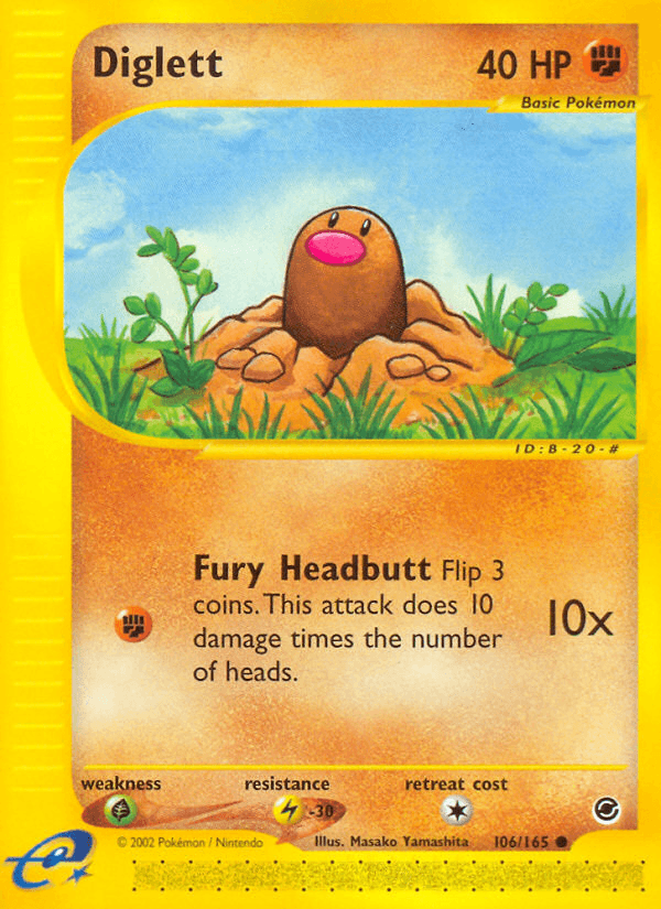 Diglett from Expedition Base Set