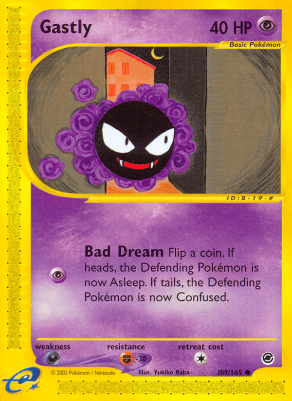 Gastly from Expedition Base Set