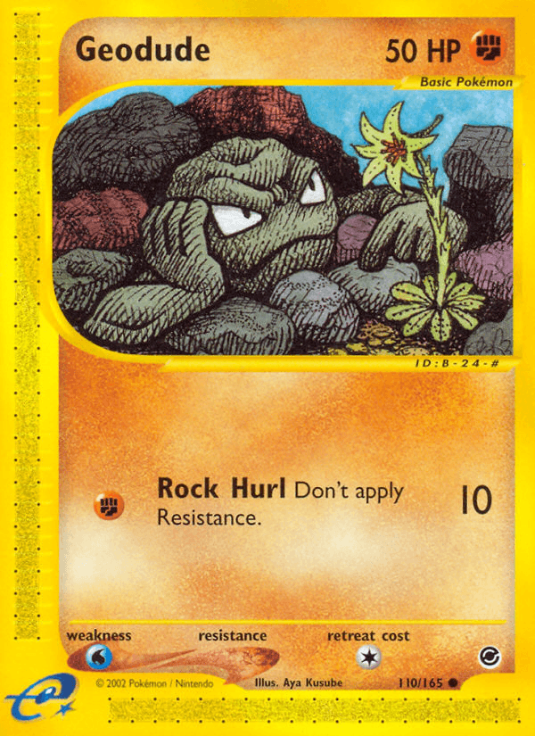 Geodude from Expedition Base Set