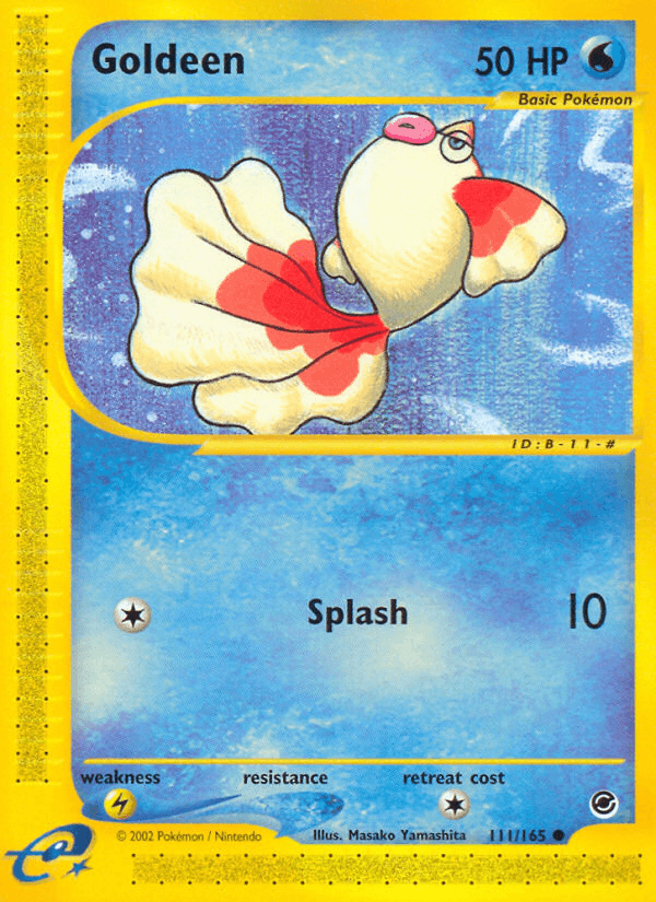 Goldeen from Expedition Base Set