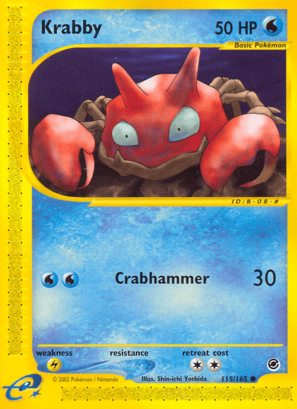 Krabby from Expedition Base Set