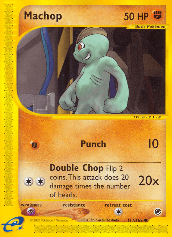 Machop from Expedition Base Set