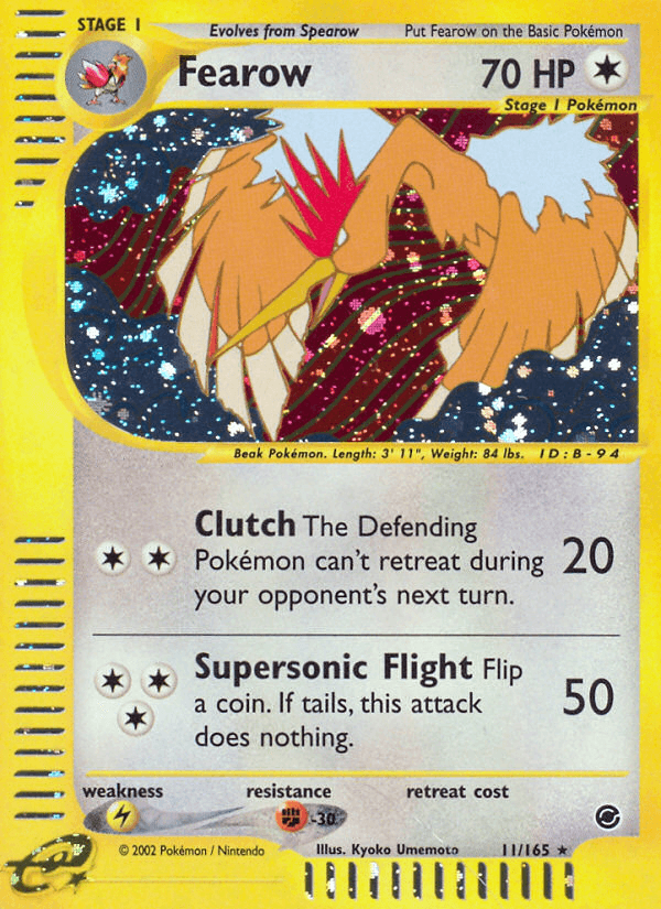 Fearow from Expedition Base Set
