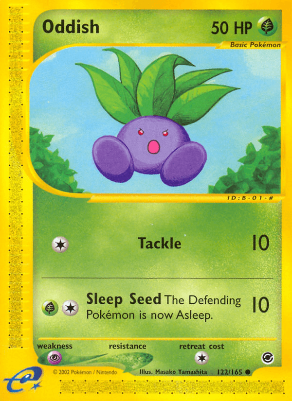 Oddish from Expedition Base Set