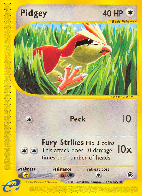 Pidgey from Expedition Base Set