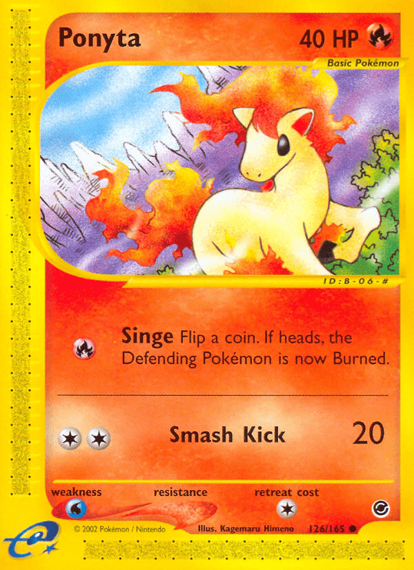 Ponyta from Expedition Base Set
