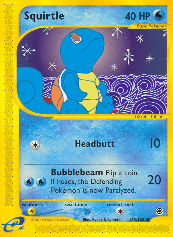 Squirtle from Expedition Base Set