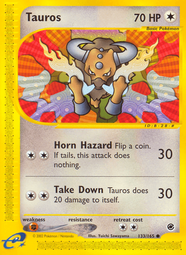 Tauros from Expedition Base Set