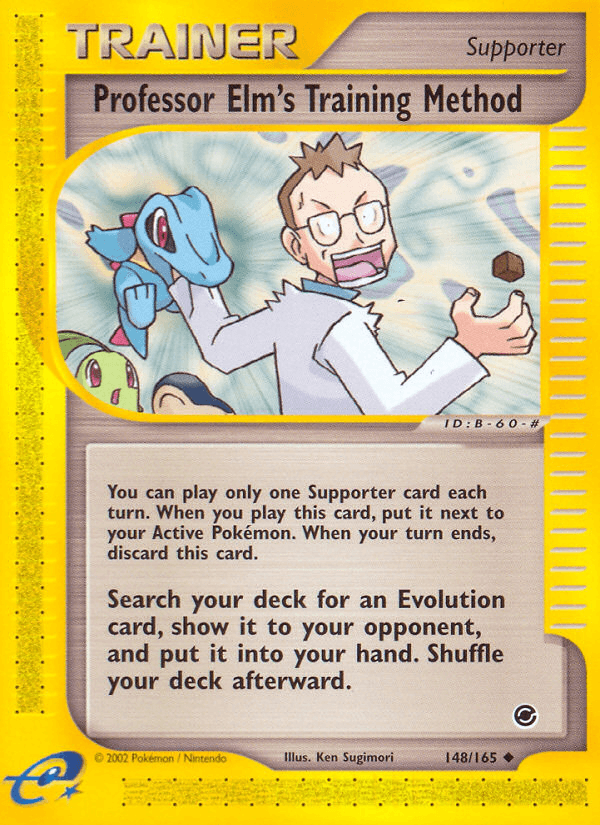 Professor Elm's Training Method from Expedition Base Set