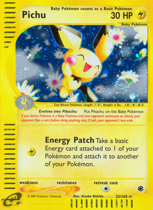 Pichu from Expedition Base Set