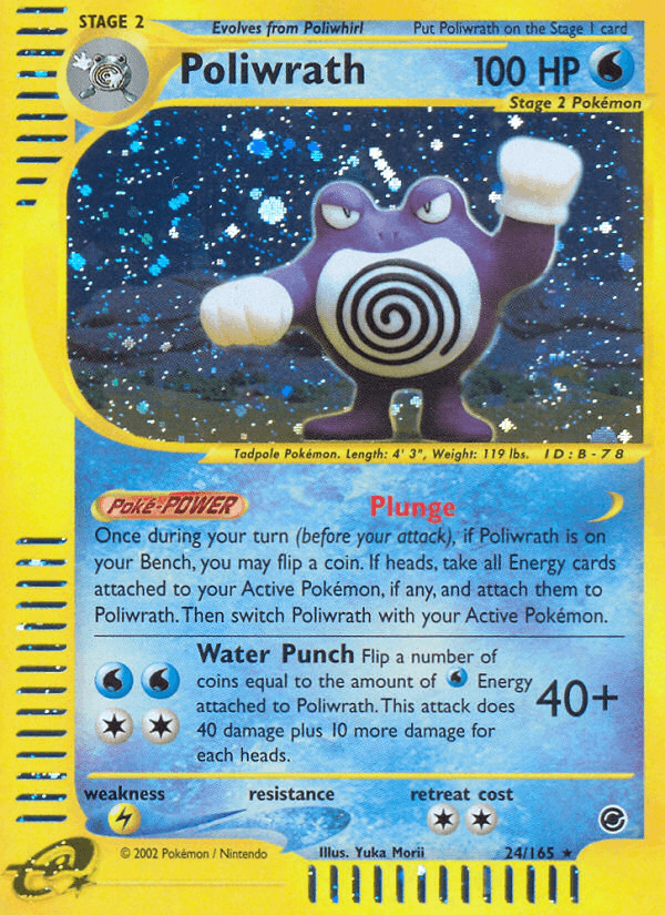 Poliwrath from Expedition Base Set