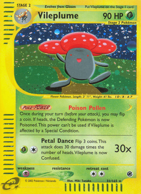 Vileplume from Expedition Base Set