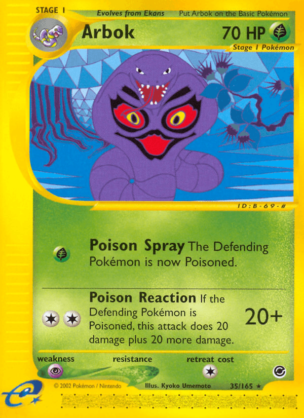 Arbok from Expedition Base Set