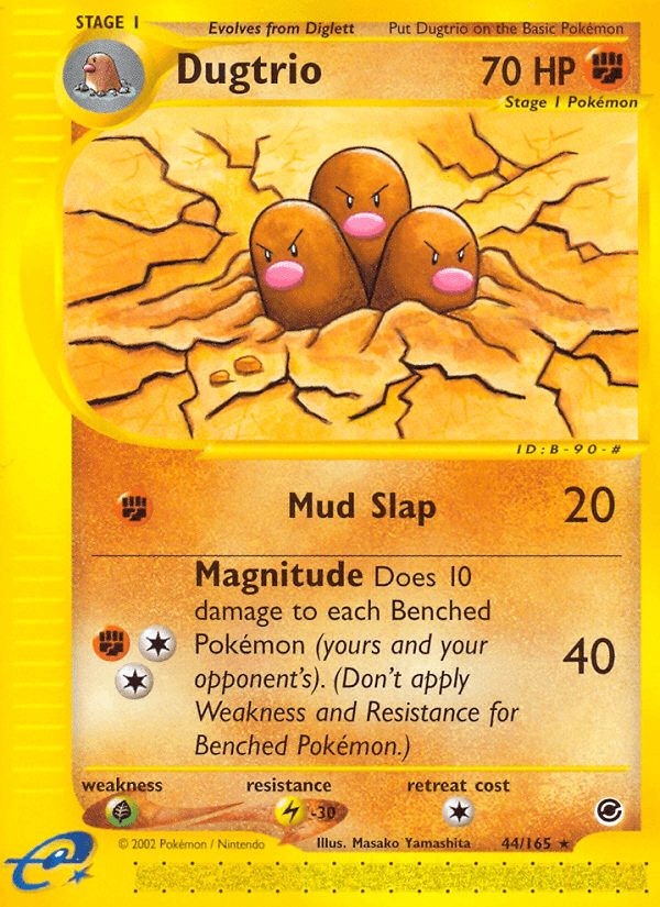 Dugtrio from Expedition Base Set