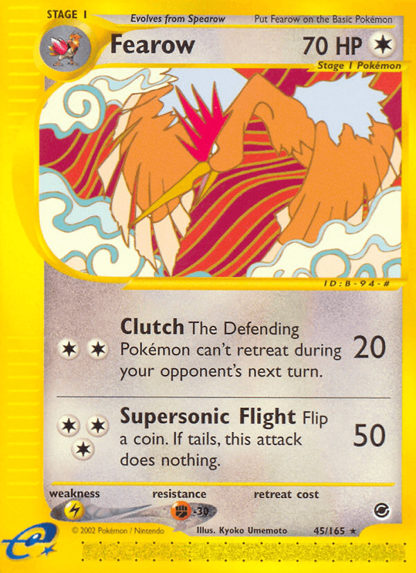 Fearow from Expedition Base Set