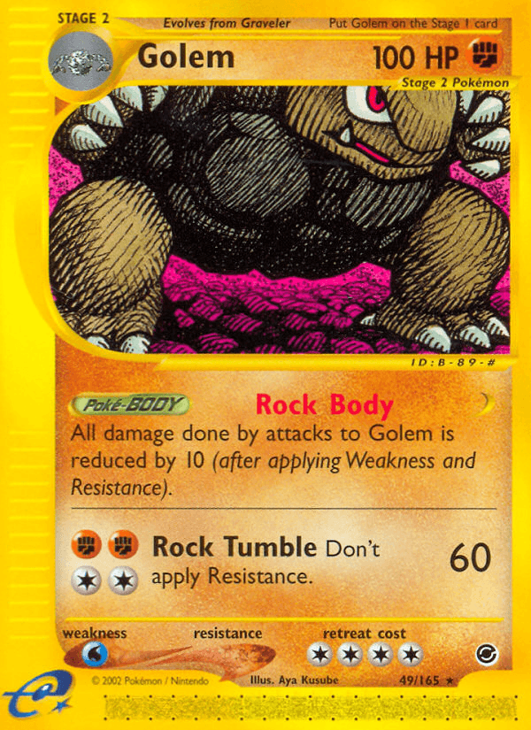 Golem from Expedition Base Set